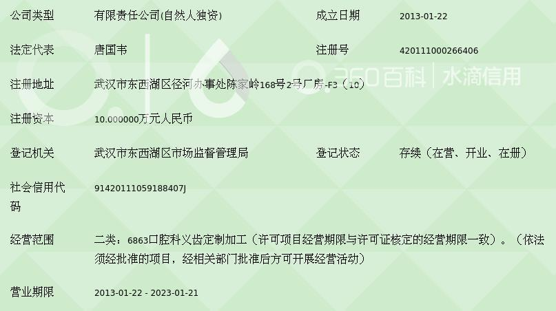 武汉德冠义齿